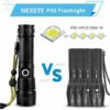 Tactical Flashlight Police Multi-mode Handheld Flashlamp Torch Waterproof Lamp