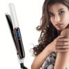 Hair Straighteners Ceramic Plates Straightener Curler Salon Hair Styler